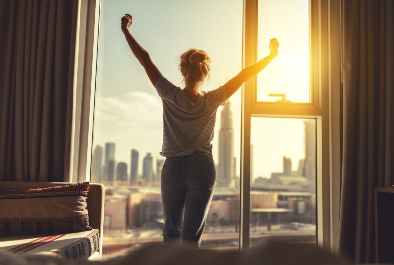 Os melhores dias começam com uma boa noite de sono